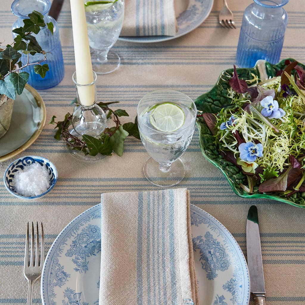 Antibes Sky Blue Tablecloth