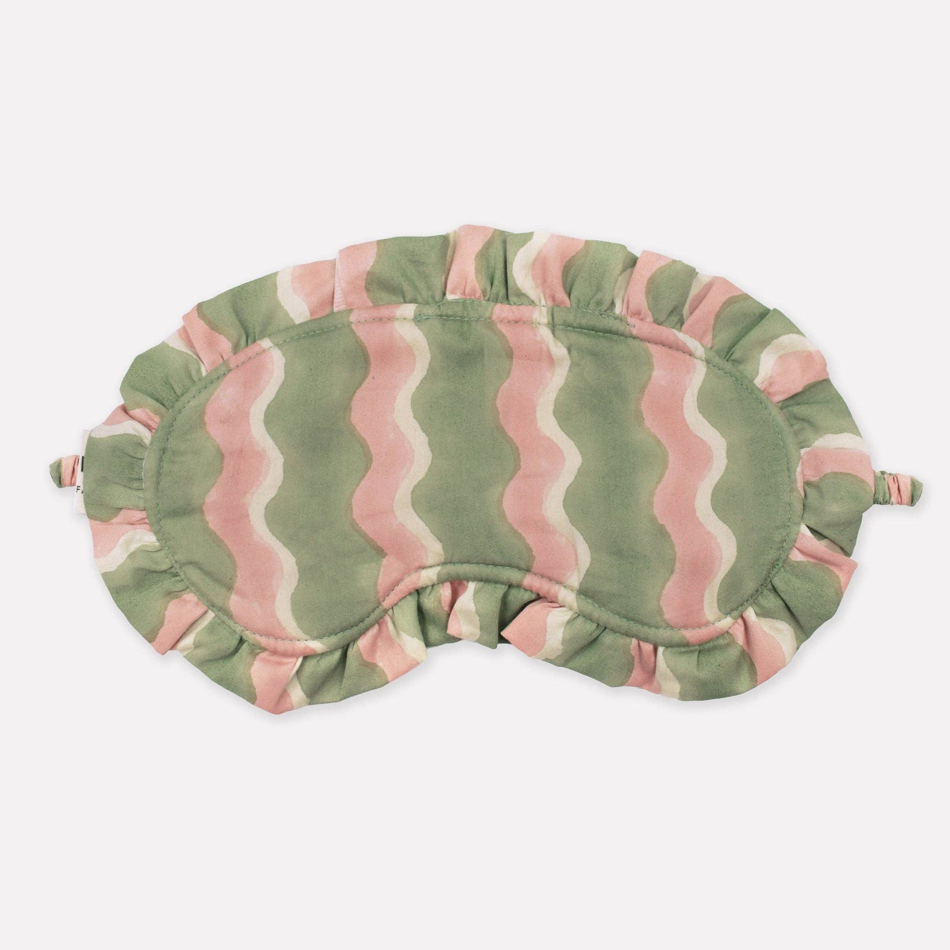 Organic Cotton Frill Eye Mask
