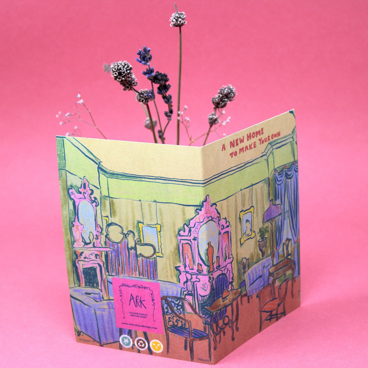 A New Home Greetings Card