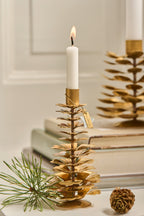Large Pine Cone Candle Holder
