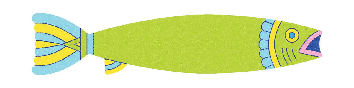 Sardines Fishy Sticky Notes (Notepad/Sticky Notes)