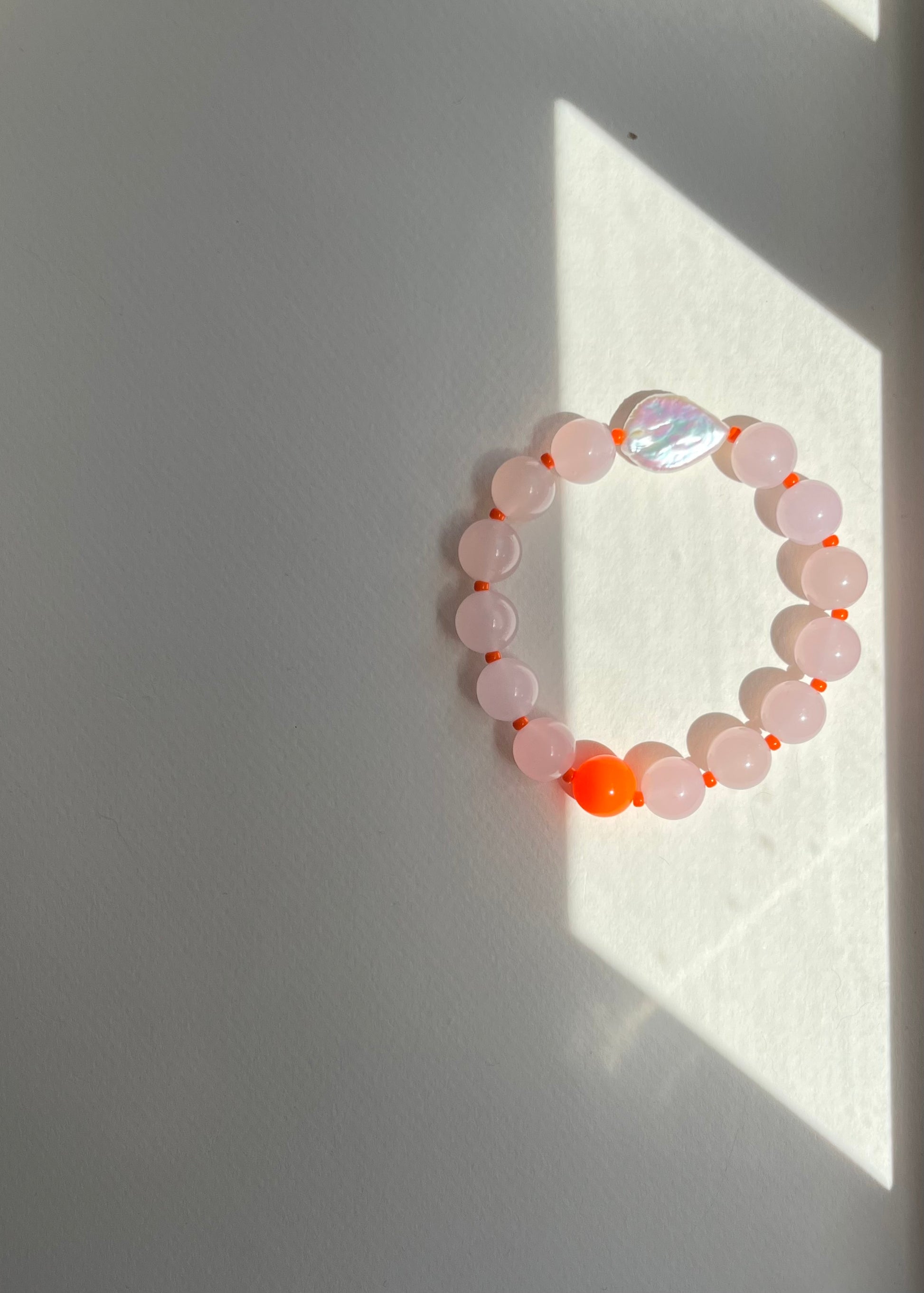 Shells Bracelet Pink & Orange