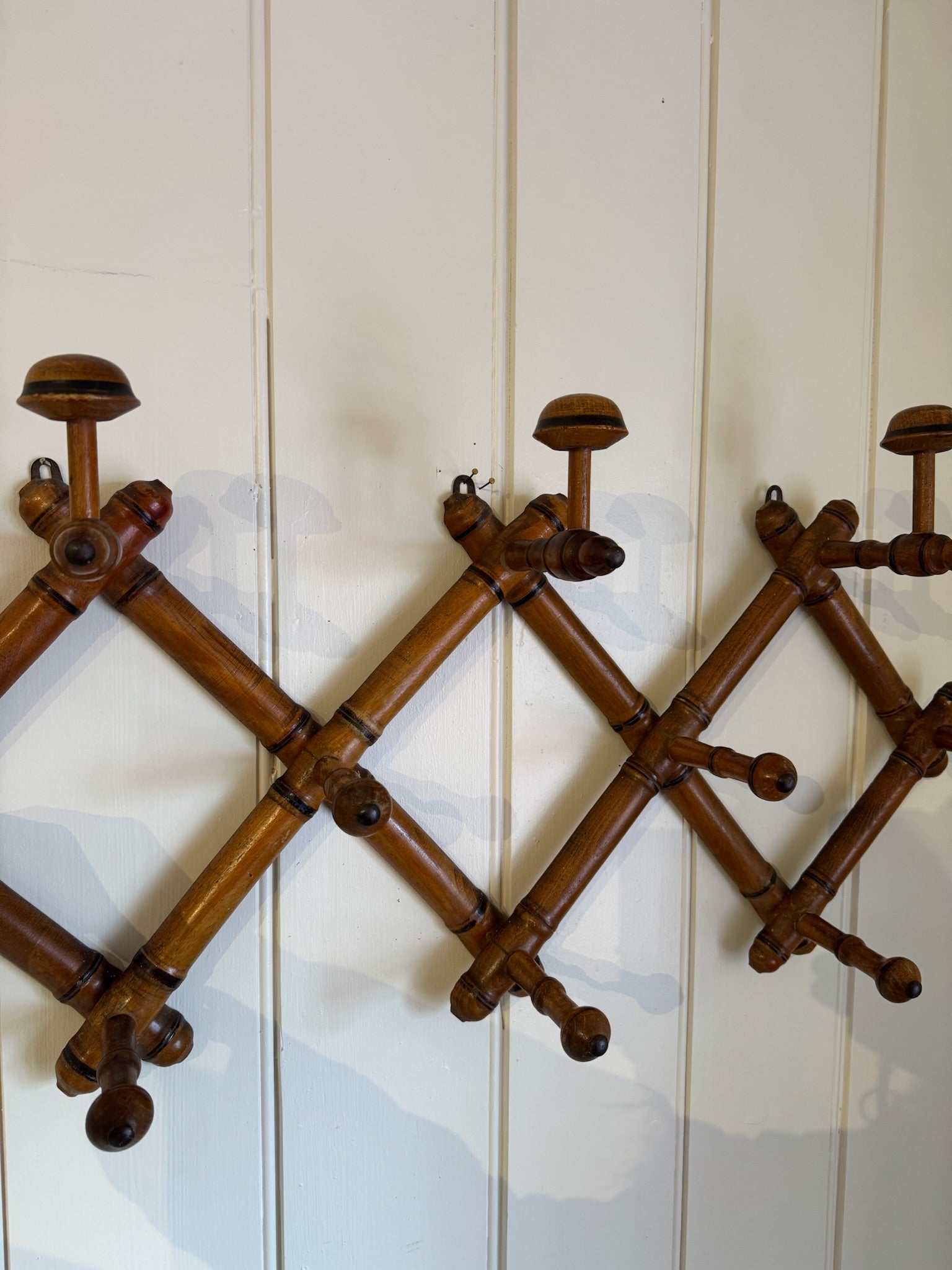 Vintage Concertina Coat Hook