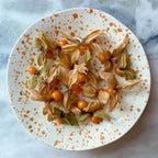 Puglia Splatter Shallow Serving Bowl
