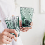 Fish Stacking Drinking Glasses - Set of 4 Green