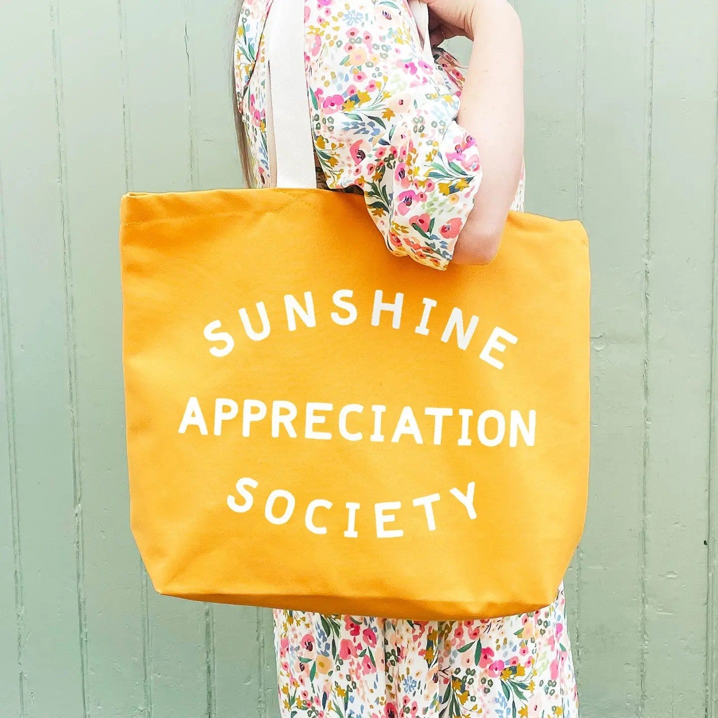 Yellow Sunshine Appreciation Tote