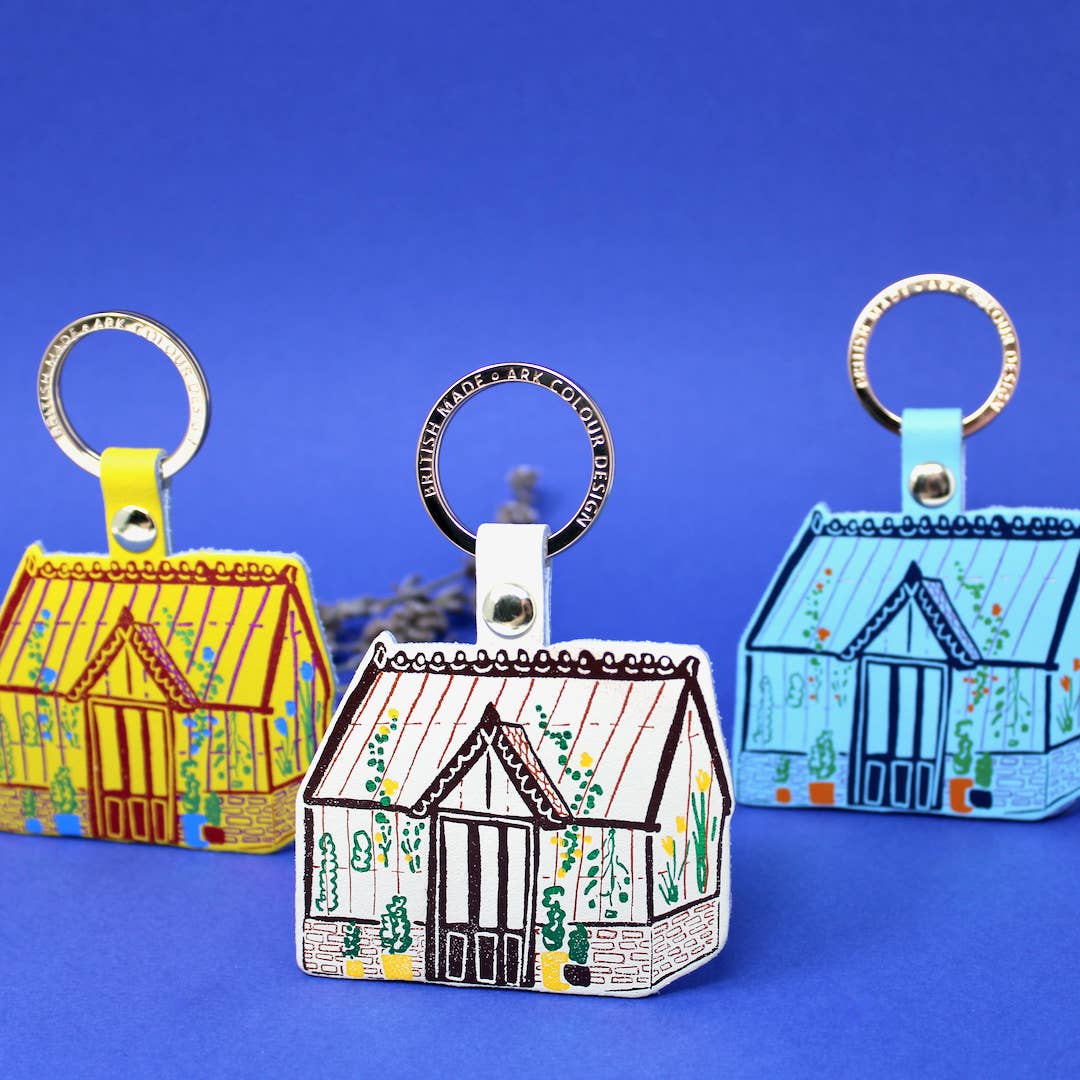 Greenhouse Leather Key Fob