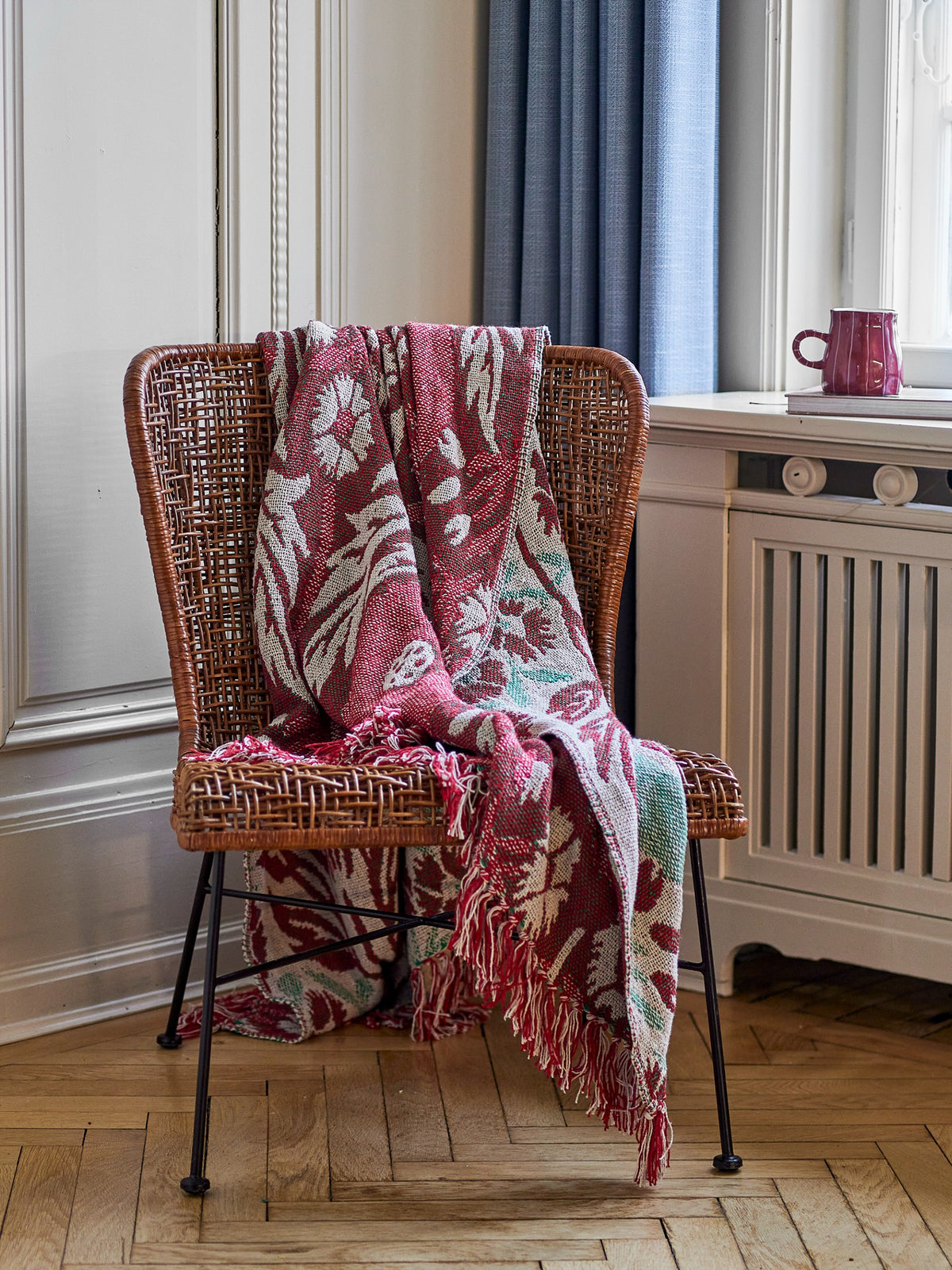 Jangal Multi Recycled Cotton Throw