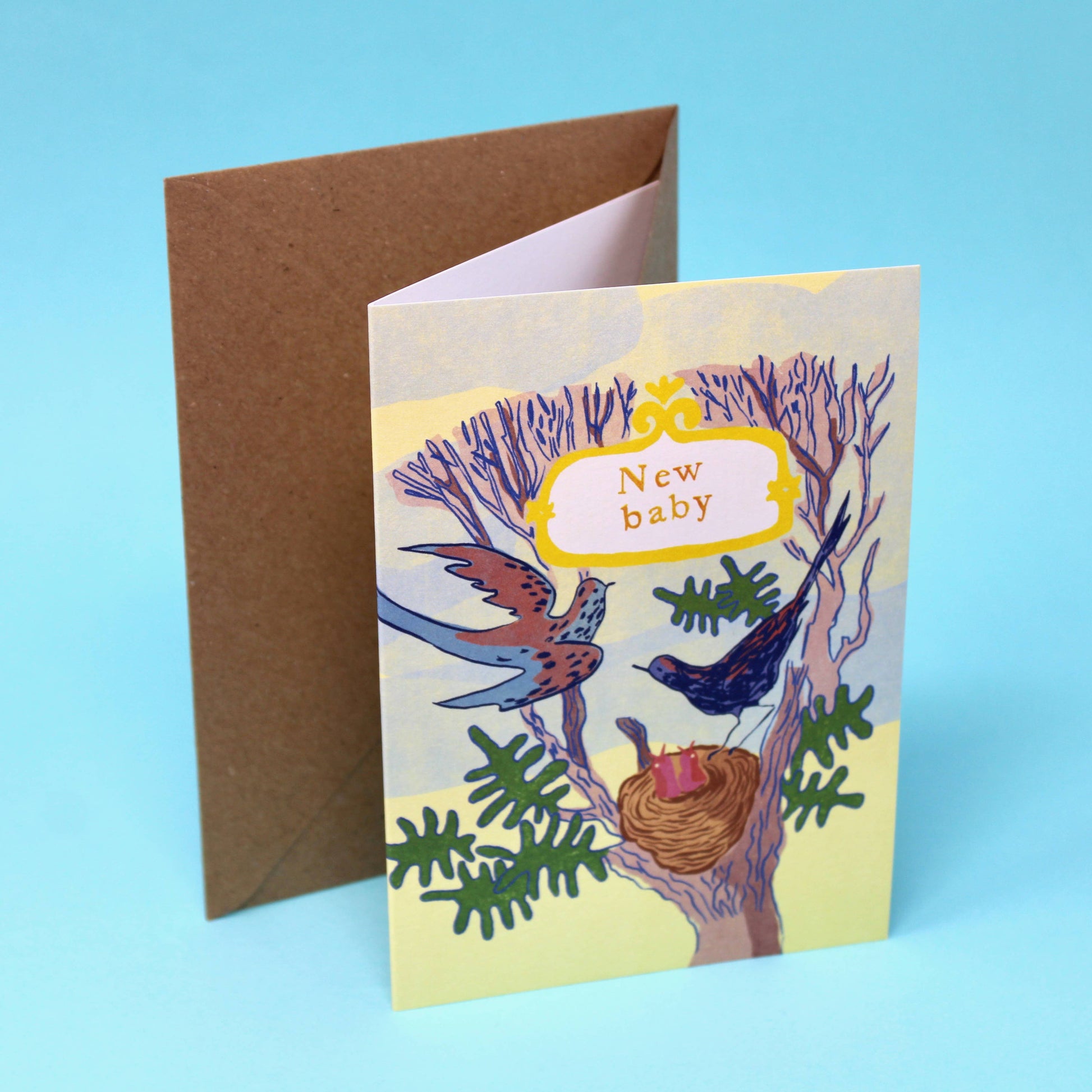 New Baby Bird Card