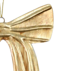 Brass Bow Ornament