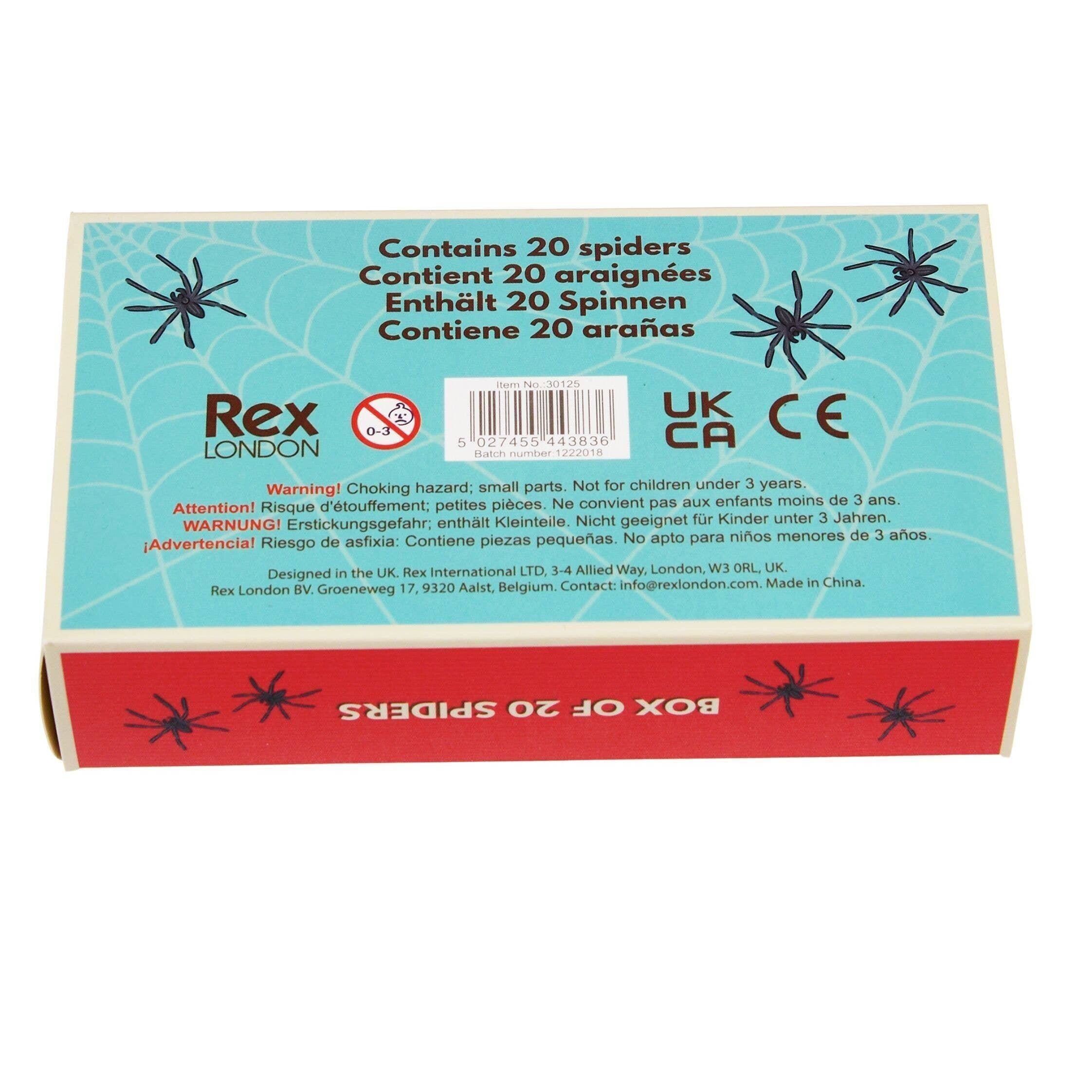 Box of 20 Spiders