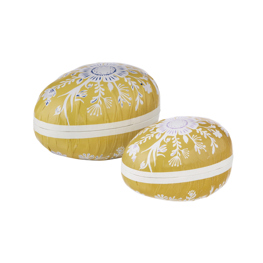 Set of 2 Easter Egg Box Lilia Straw