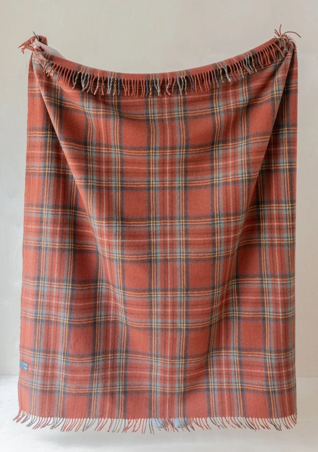 Steward Tartan Recycled Wool Blanket