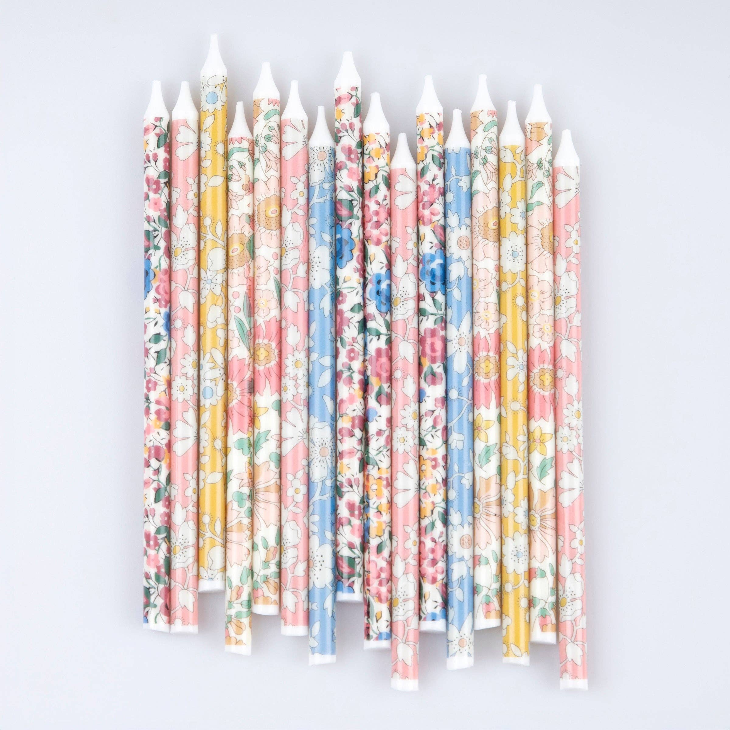 Meri Meri x Liberty Print Birthday Candles – Set of 16