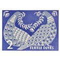 Two Turtle Doves Christmas Cards (Pack of 10)