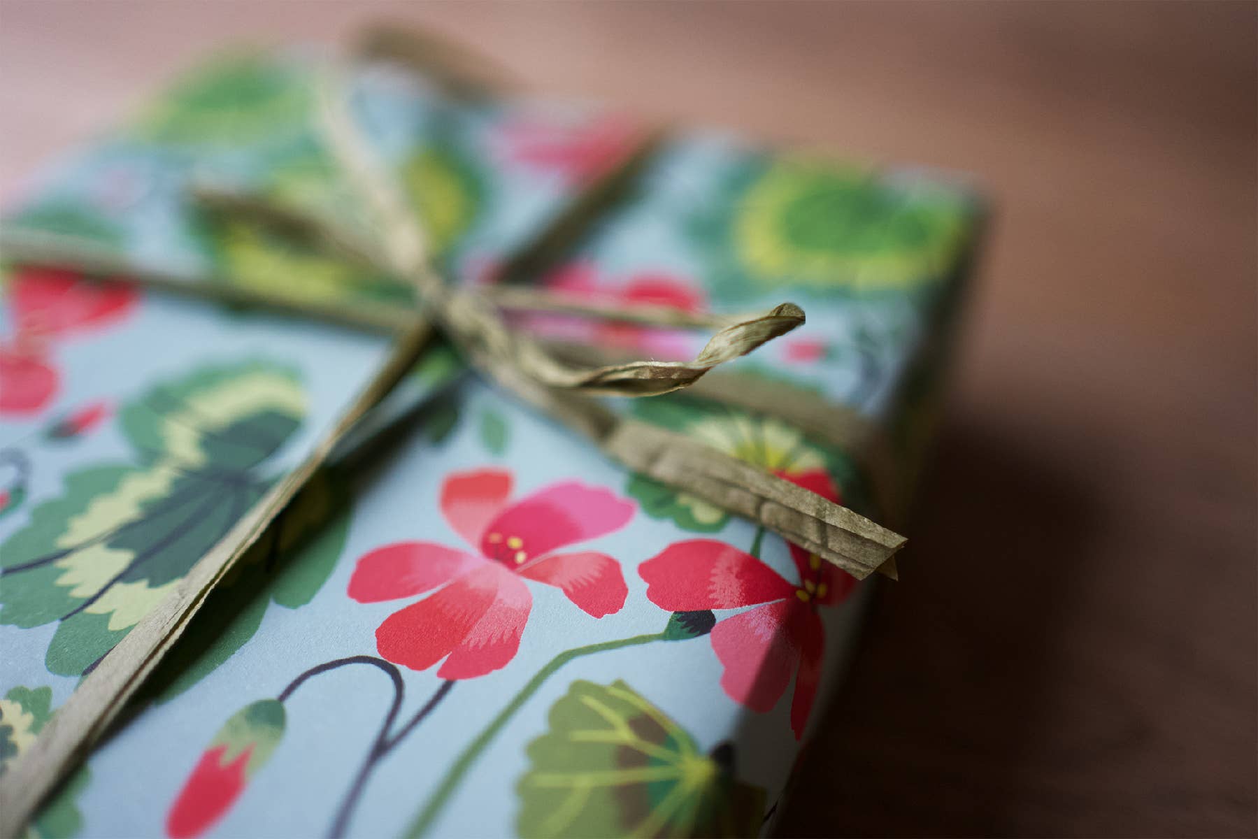 Geranium Gift Wrap
