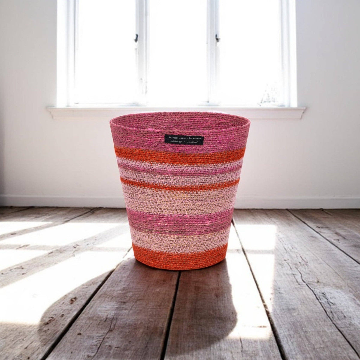 Seagrass Waste Paper Basket in Guardsman & Neyron