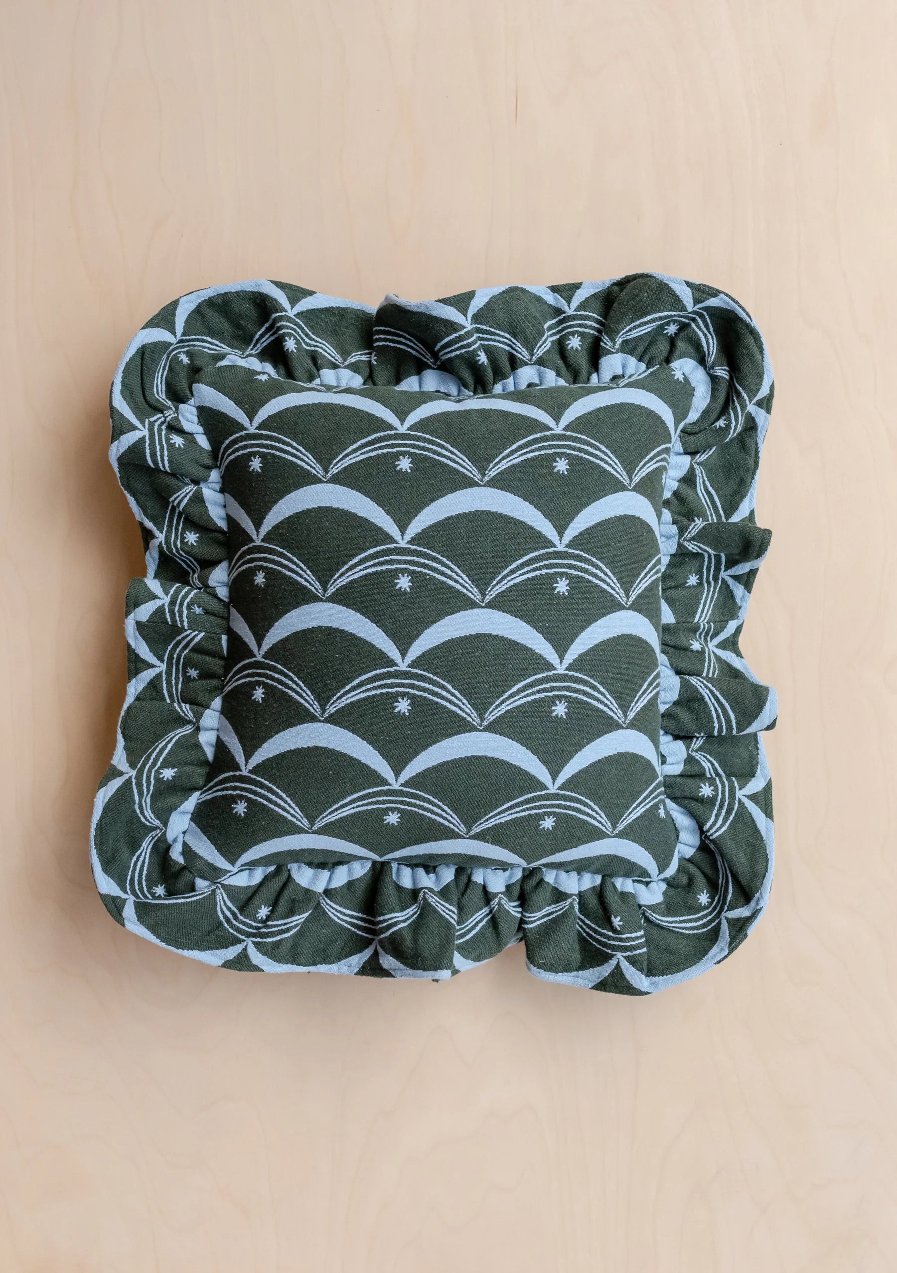 Cushion Green Circus