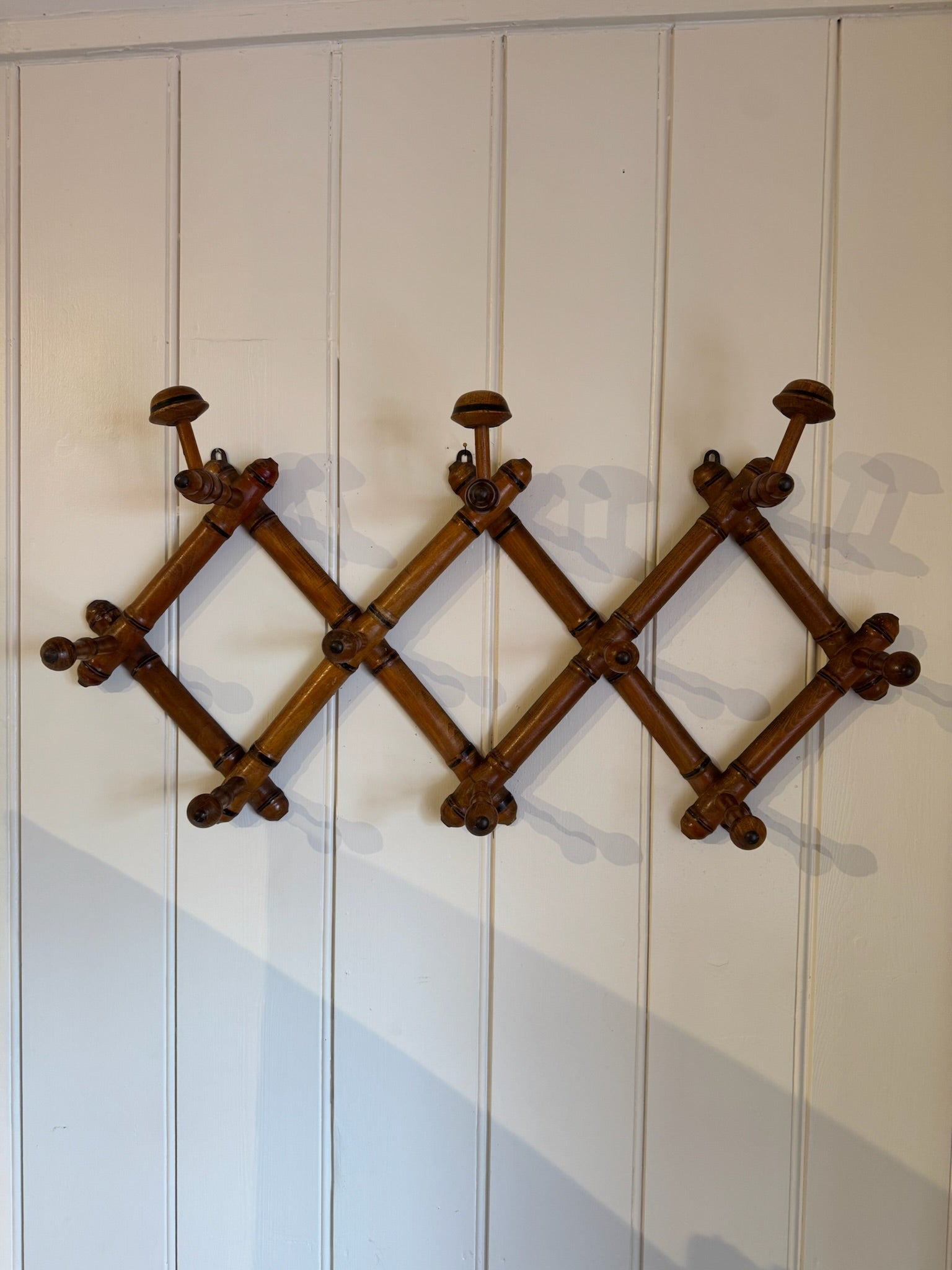 Vintage Concertina Coat Hook