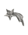 Shooting Star Silver Ornament