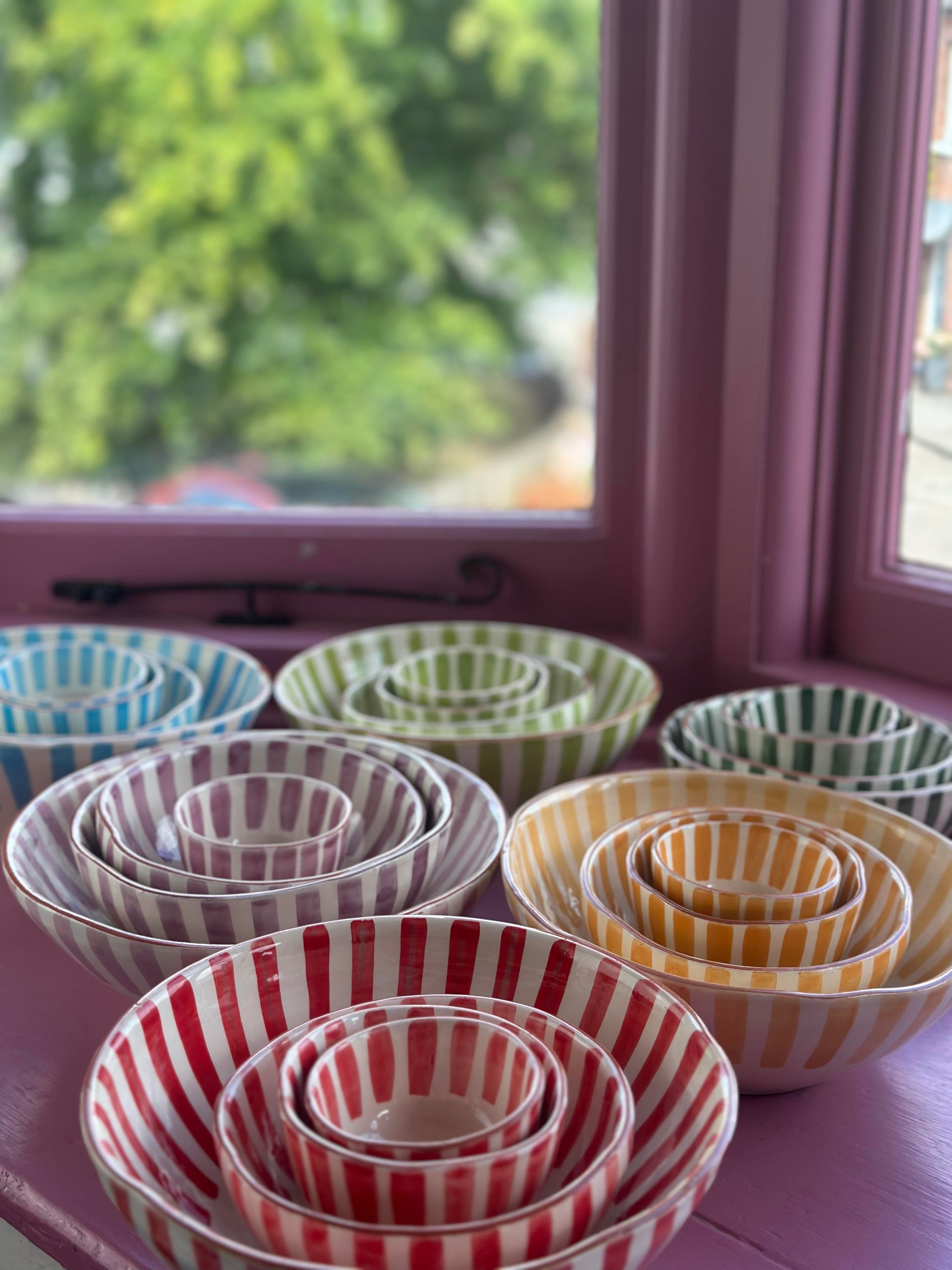 Stripe Marrakesh Bowl Extra Large