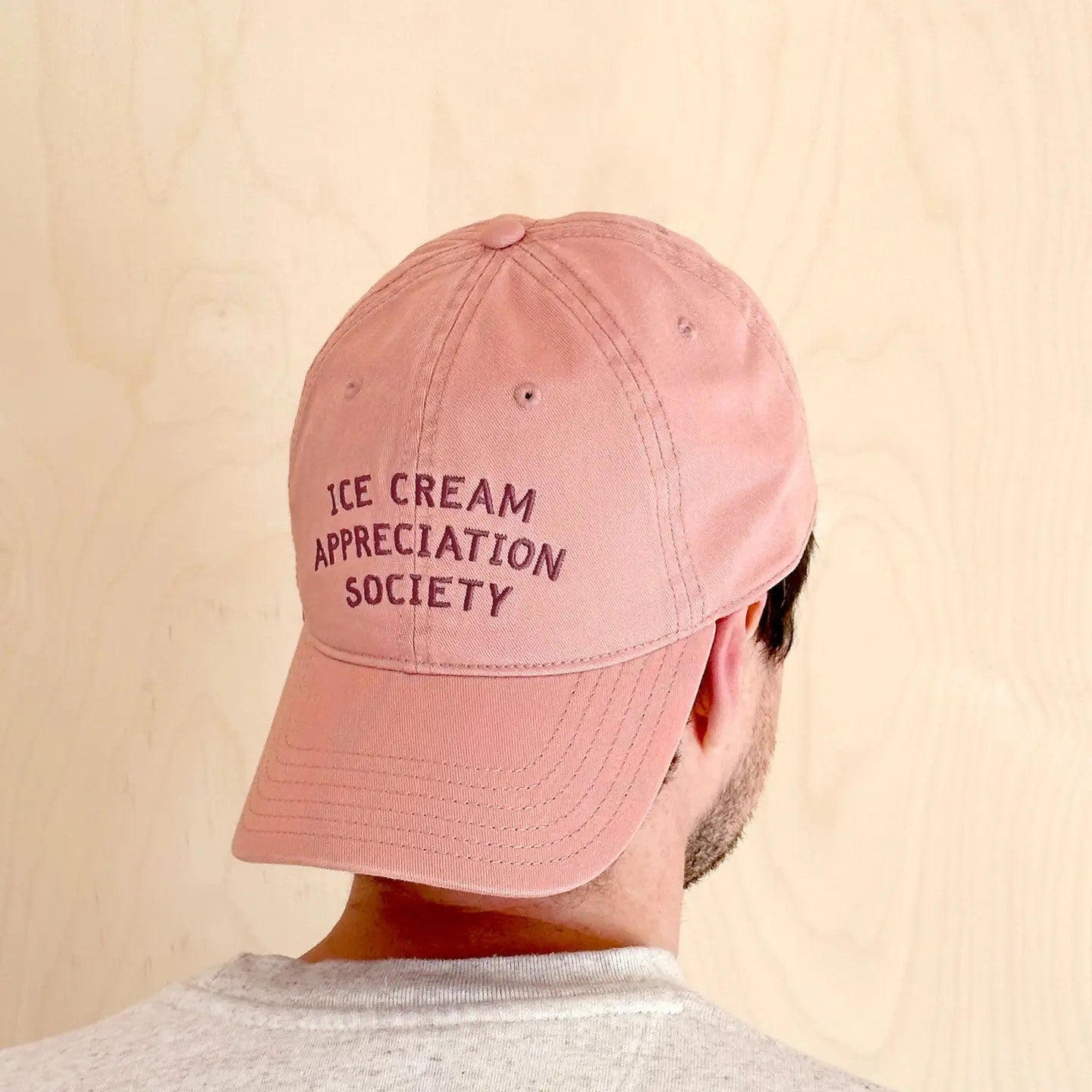 Ice Cream Appreciation Pink Cap