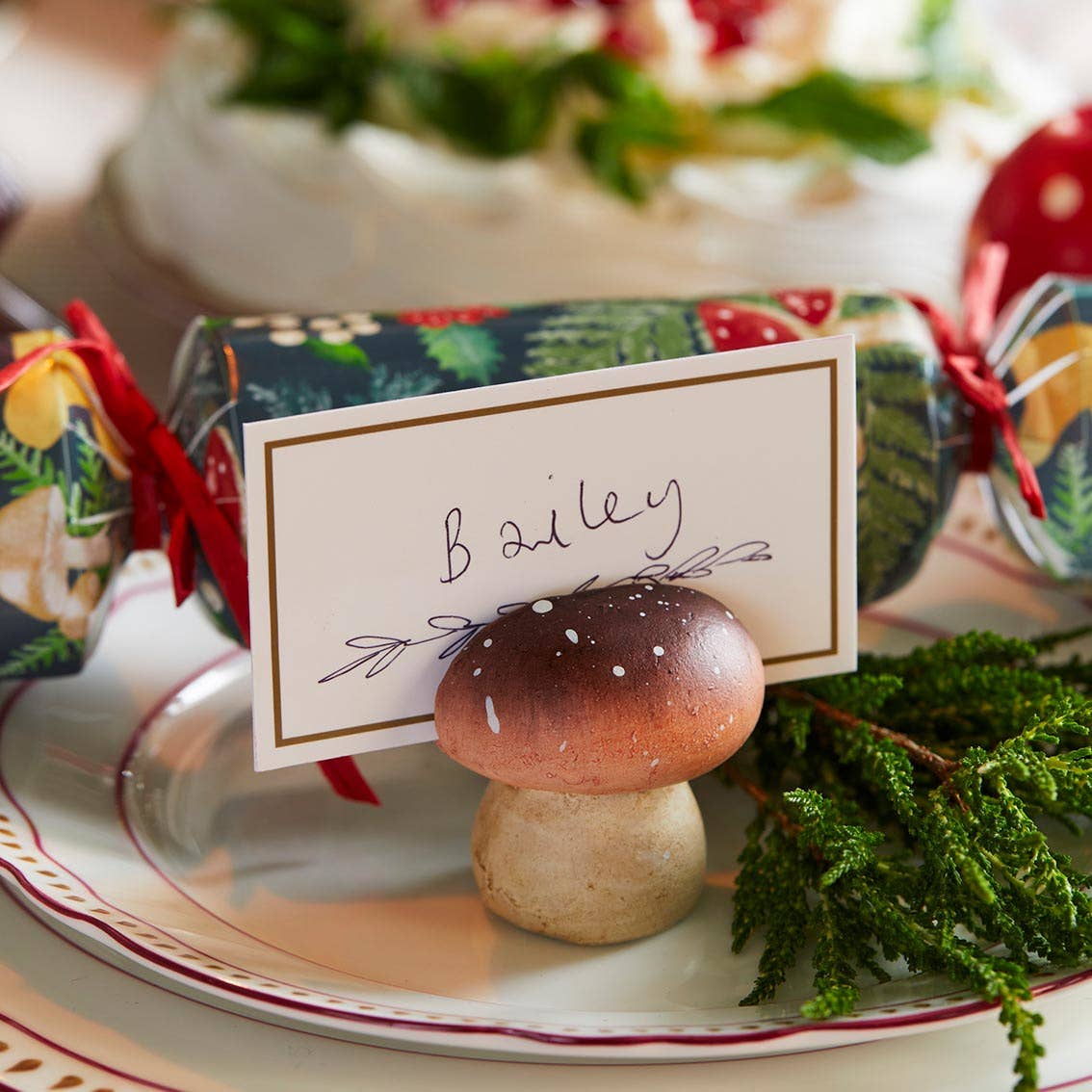 Woodland Mushrooms Place Card Holders| 4 Pack |