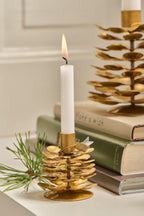 Small Pine Cone Candle Holder