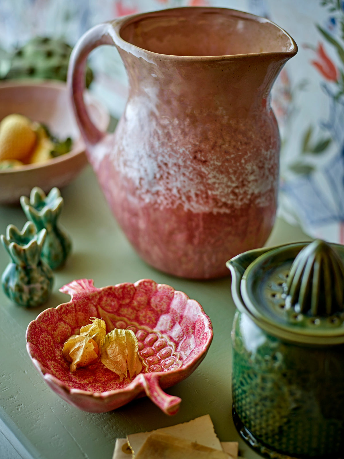 Rose Fruit Bowl