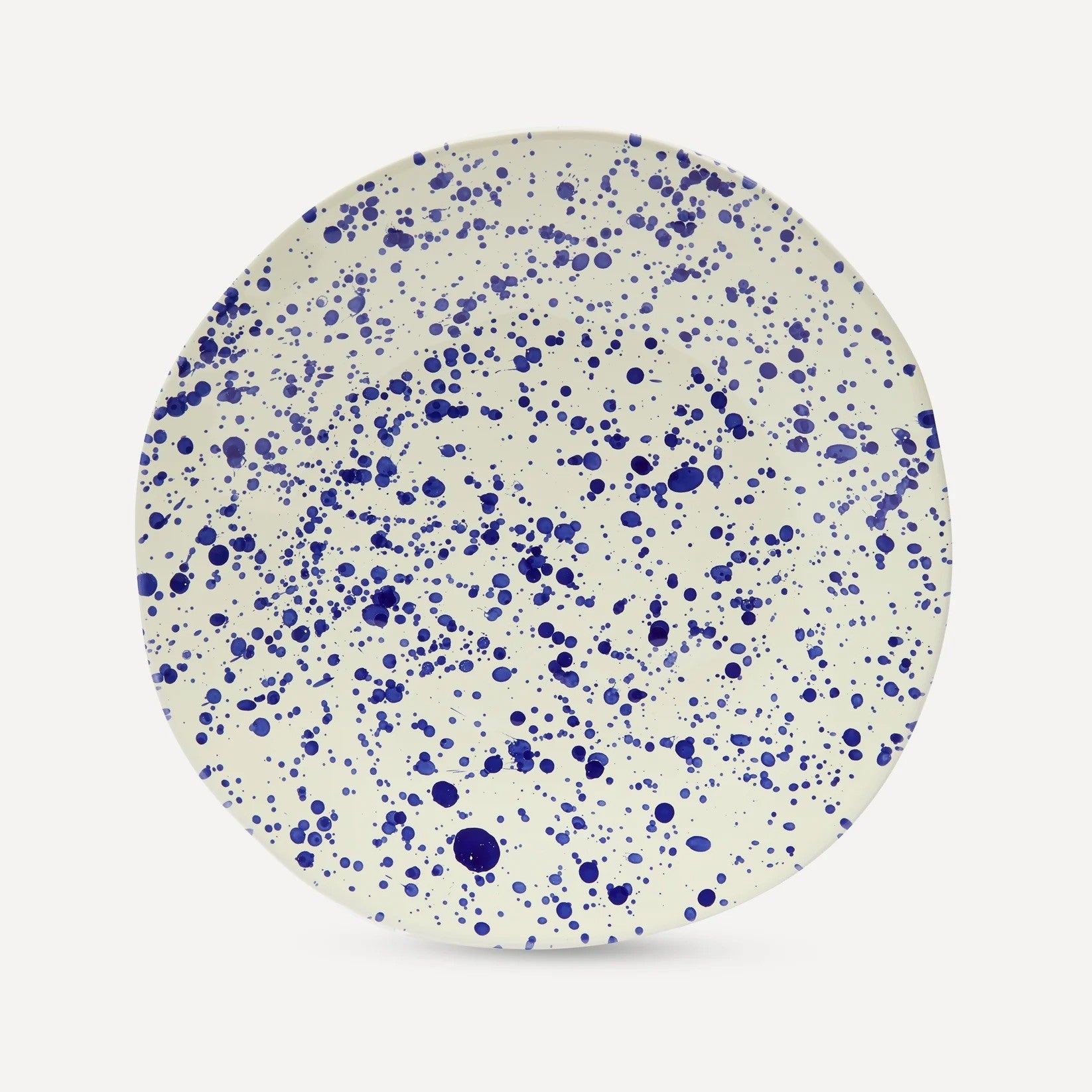 Puglia Splatter Shallow Serving Bowl