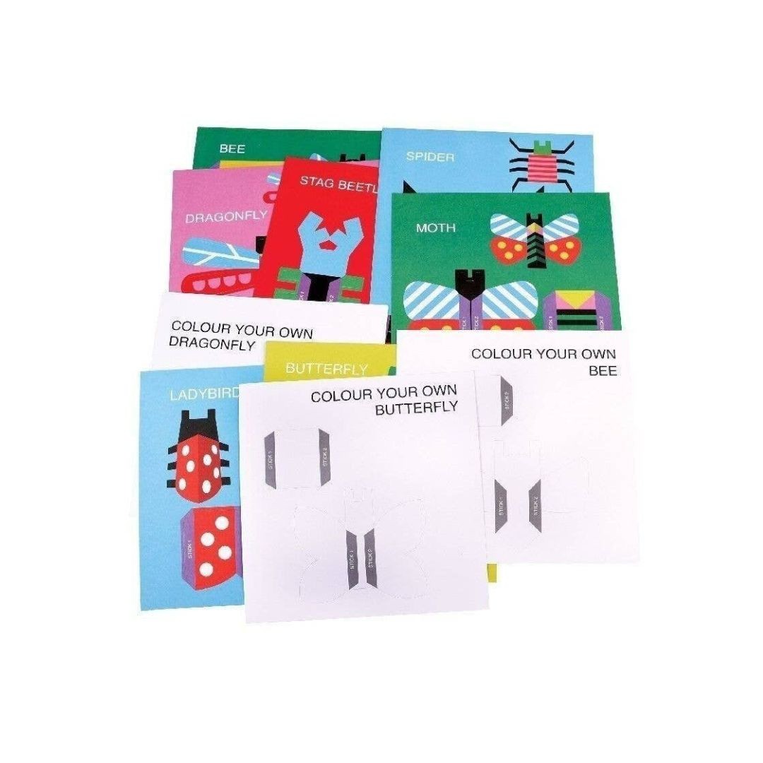 Make Your Own Cardboard Bugs