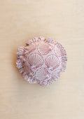 Pink Shell Round Cushion