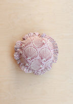 Pink Shell Round Cushion