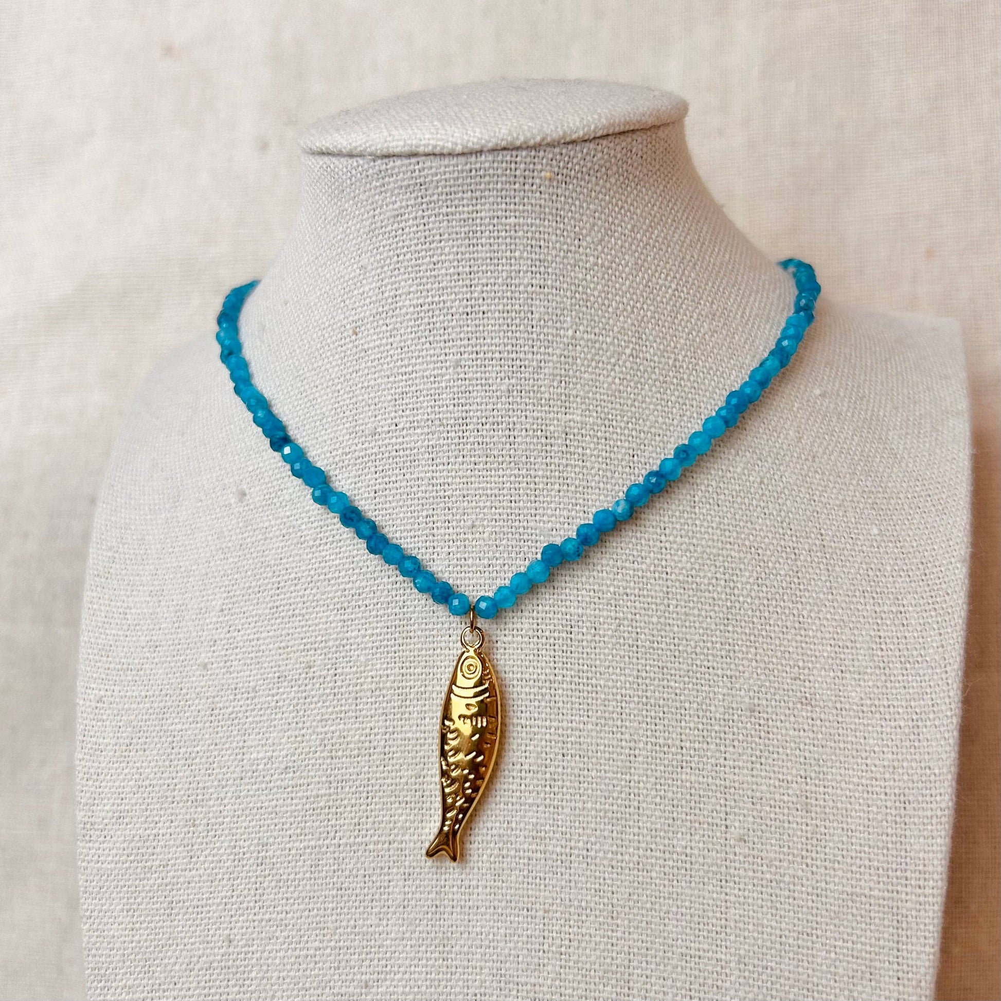 Beaded Pendant Necklace