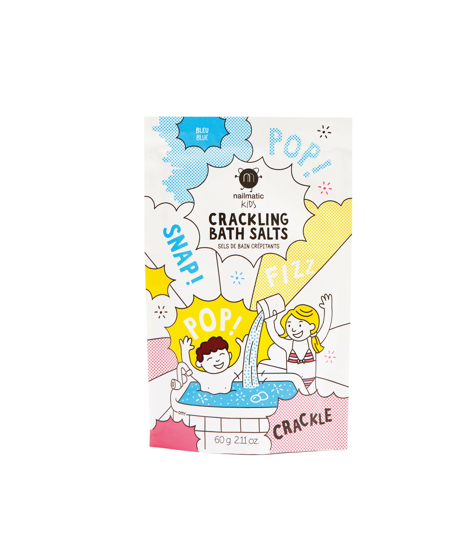 Nailmatic Crackling Bath Salts, Blue
