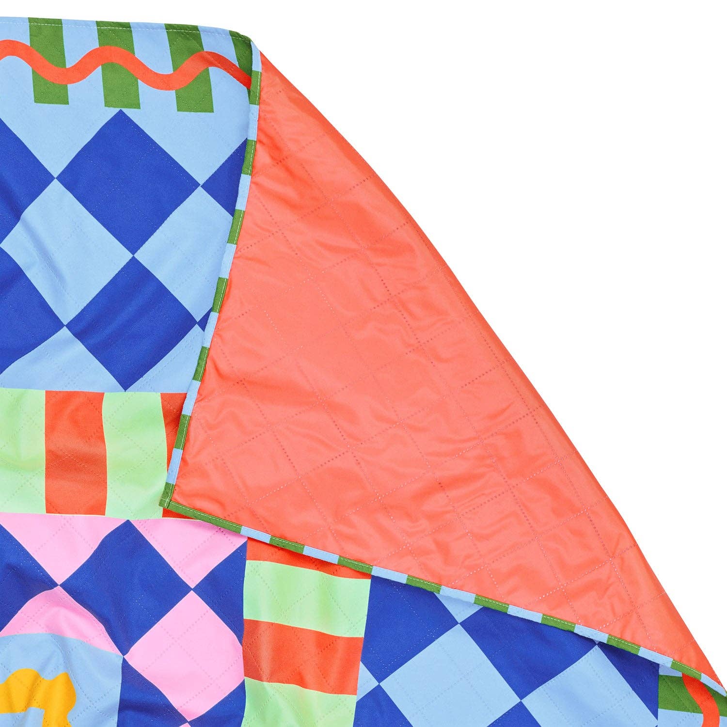 Vibrant Geometric Waterproof Picnic Blanket
