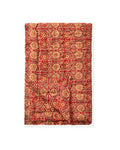 Quilt Red/Earth Pattern