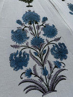 Cornflower Block Print Parasol