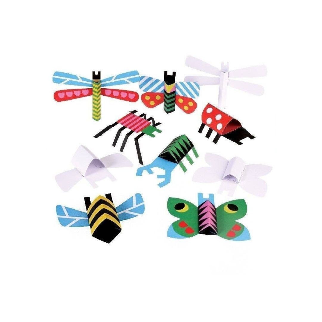 Make Your Own Cardboard Bugs