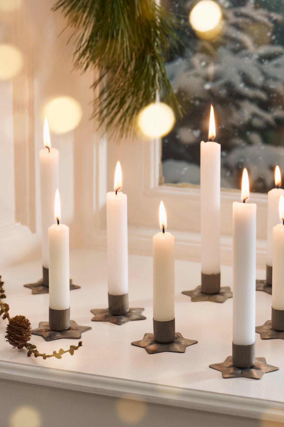 Eria Star dinner candle holder
