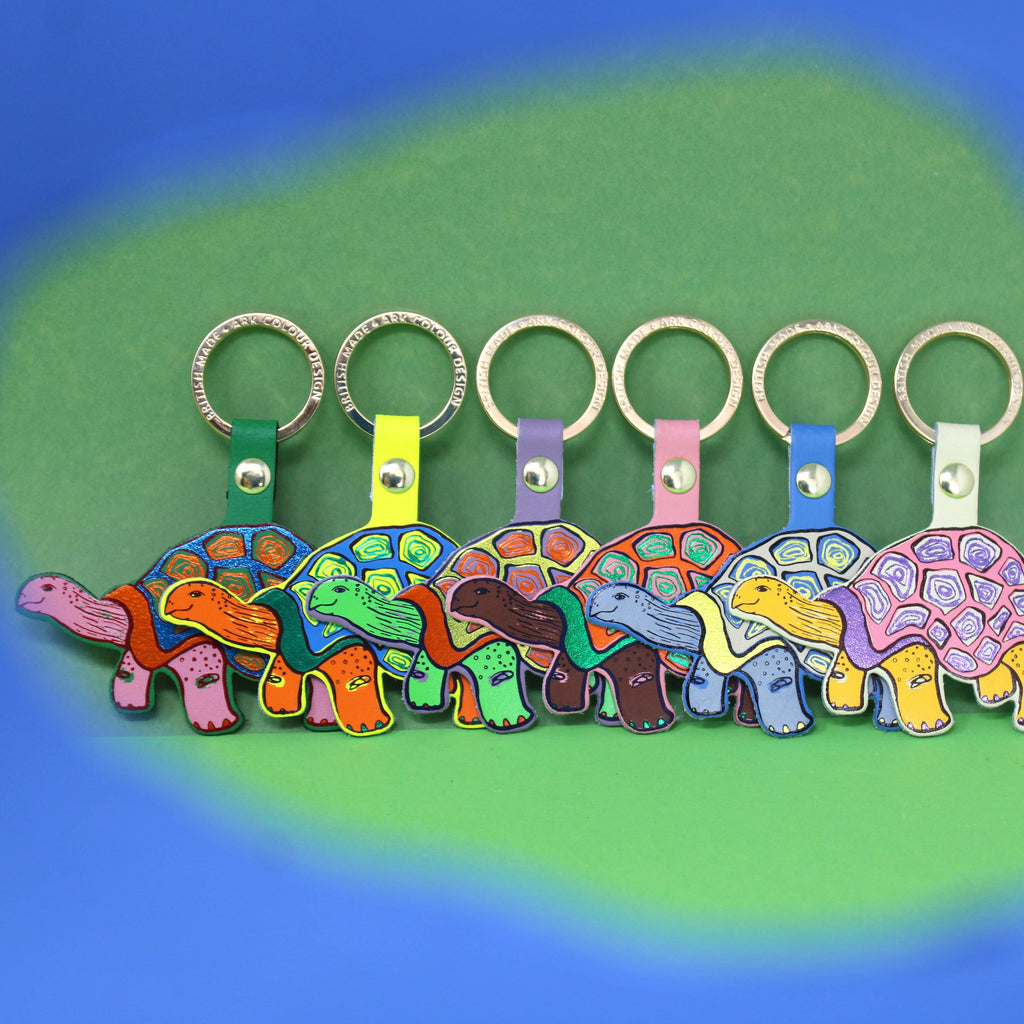 'Easy Going' Tortoise Key Fob