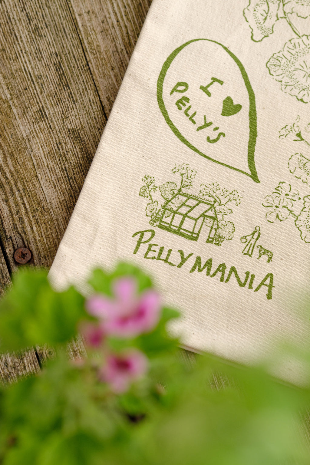 C Atherley Tote Bag 'I Love Pelly'