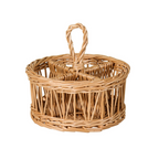 Cutlery Wicker Basket