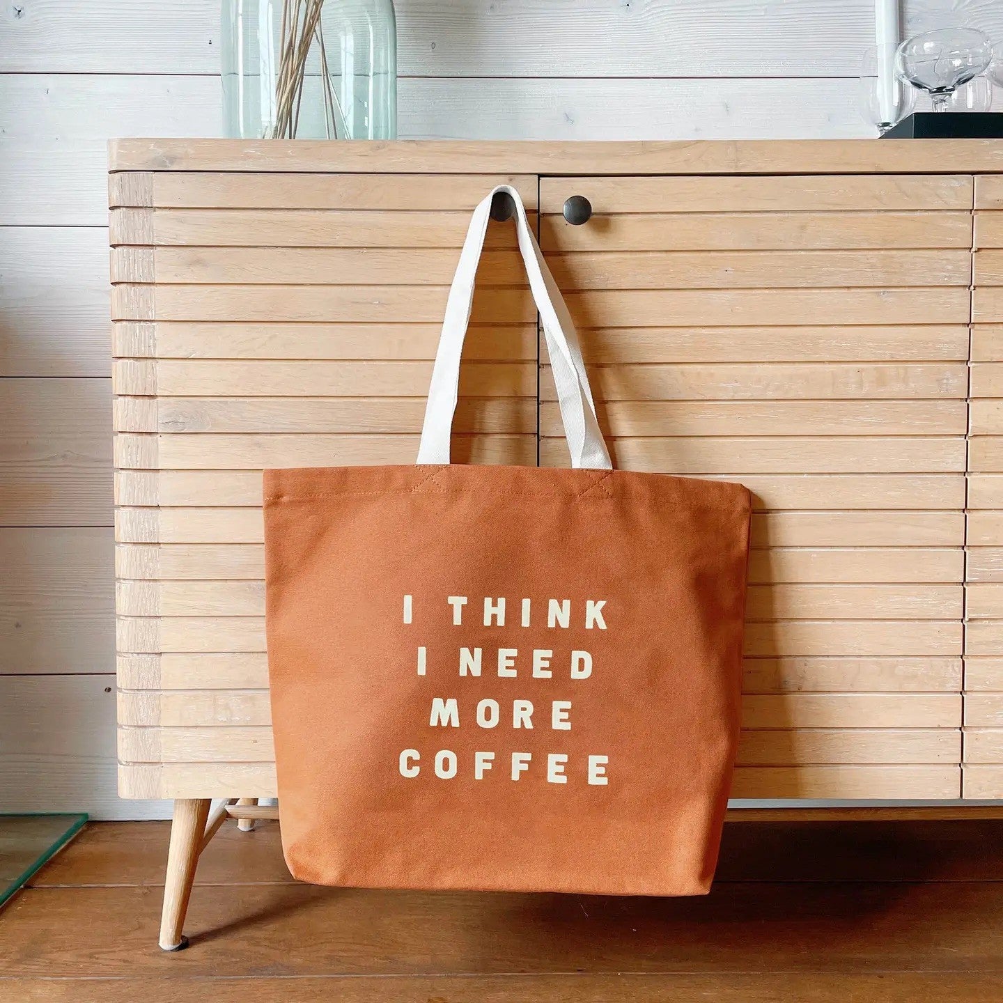 I Need Coffee Tote
