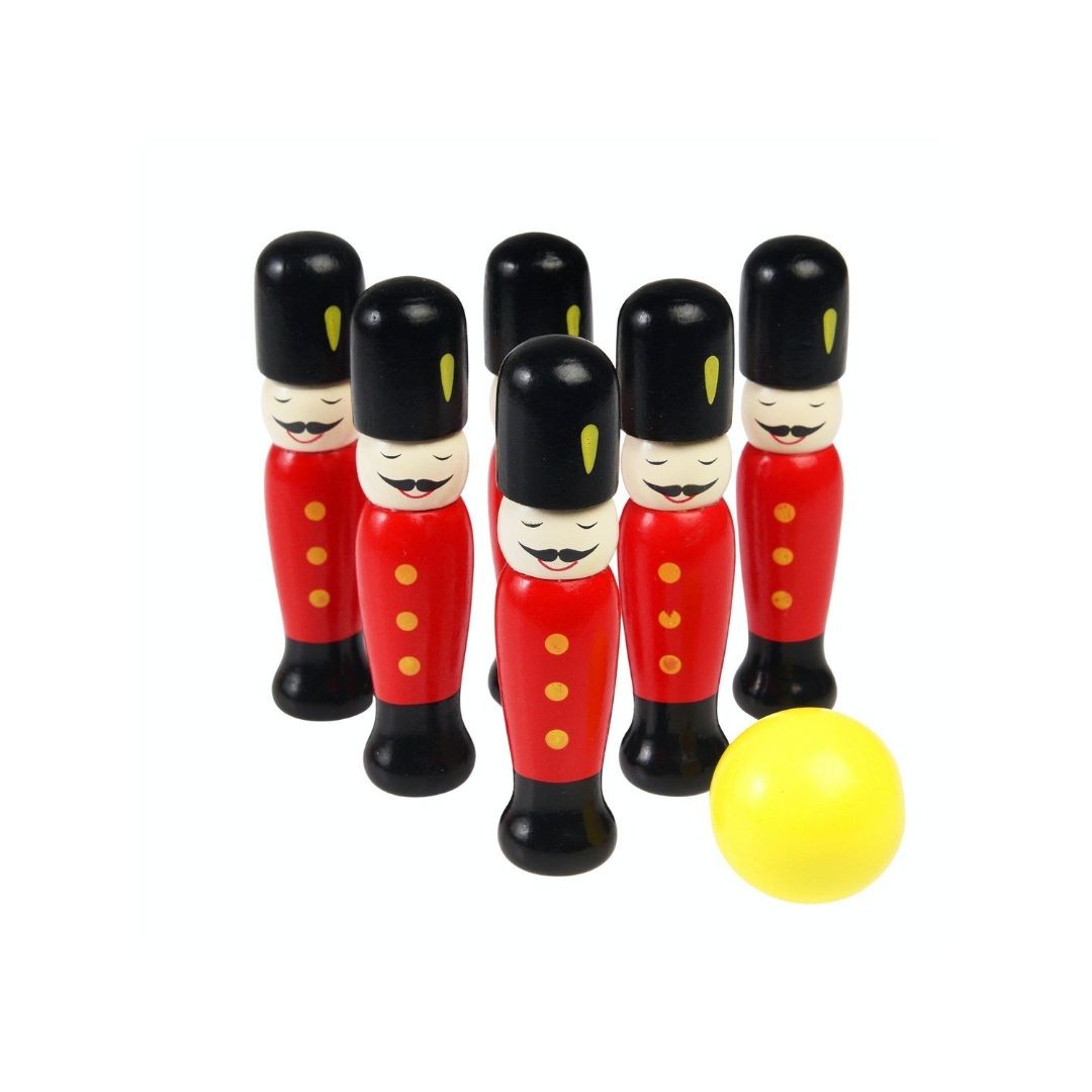 Soldier Skittles Wooden Toy