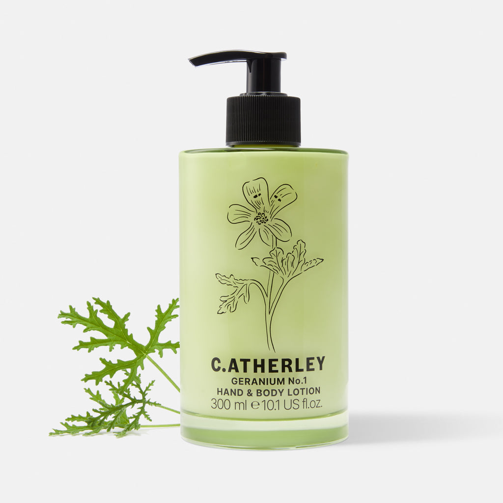 C Atherley 300ml Geranium Hand & Body Lotion