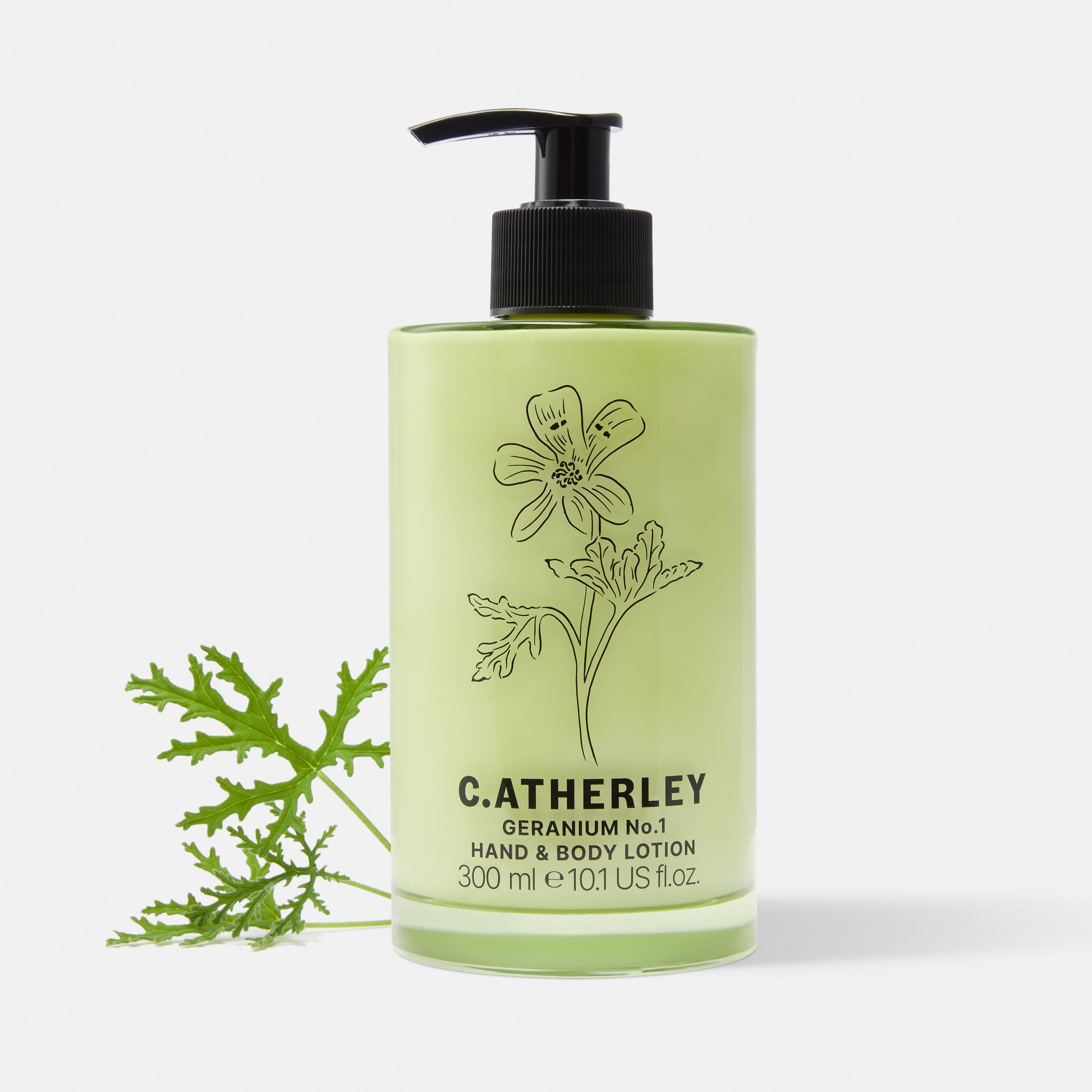 C Atherley 300ml Geranium Hand & Body Lotion