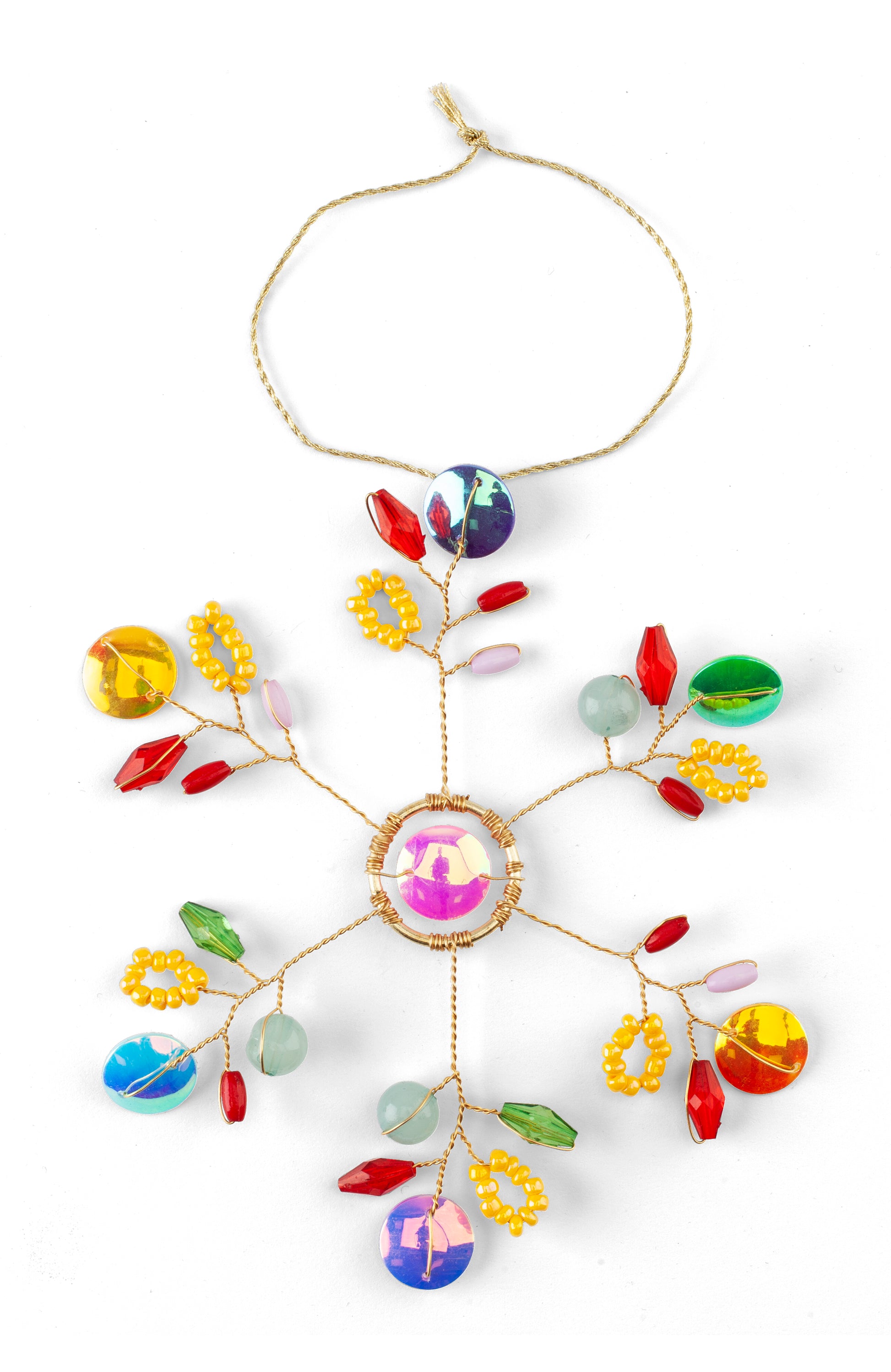 Multi Coloured Star Hanging Ornament