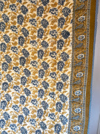 Double Quilts - Blue & Gold