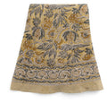 Ochre Round 100% Linen Tablecloth